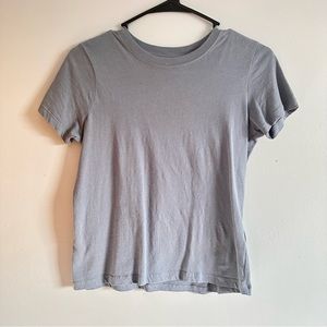 Pull&Bear Blue Gray Tshirt